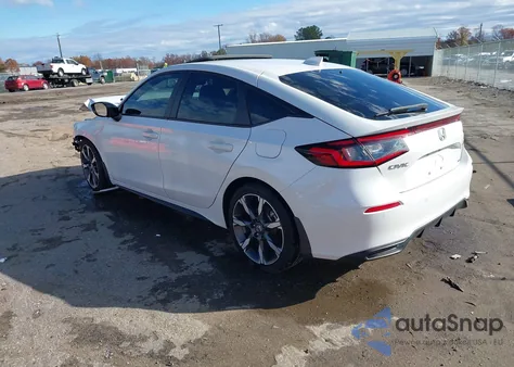 2025 Honda Civic Hybrid Sport Touring from USA, damaged, VIN 19XFL4H99SE003131